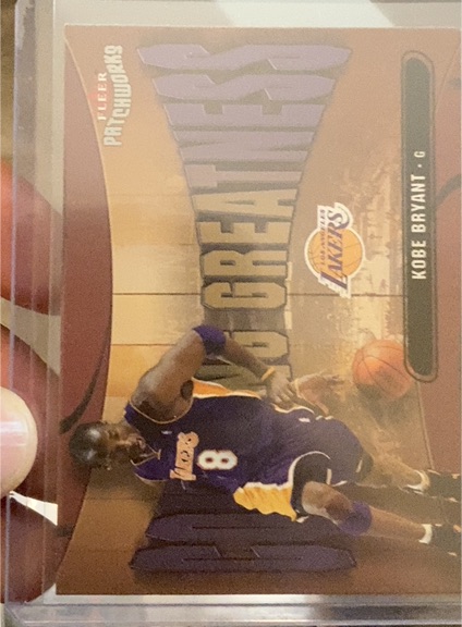 2003-04 Fleer Patchworks #9 CG Kobe Bryant Courting Greatness — front