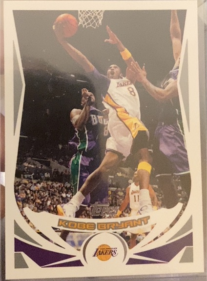 2004-05 Topps #8 Kobe Bryant — front