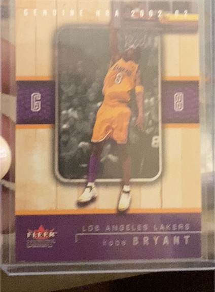 2002-03 Fleer Genuine #4 Kobe Bryant — front