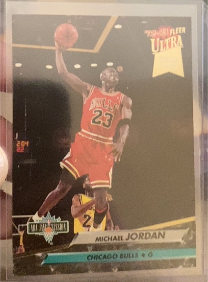 1992-93 Fleer Ultra #216 Michael Jordan — front