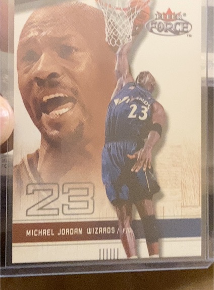 2001-02 Fleer Force #61 Michael Jordan — front