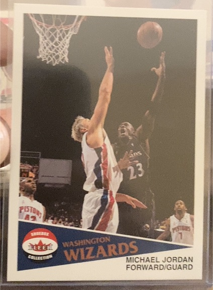 2001-02 Fleer Shoebox Collection #137 Michael Jordan — front