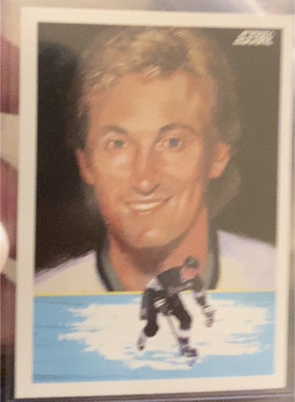 1991-92 Score American #346 Wayne Gretzky — front