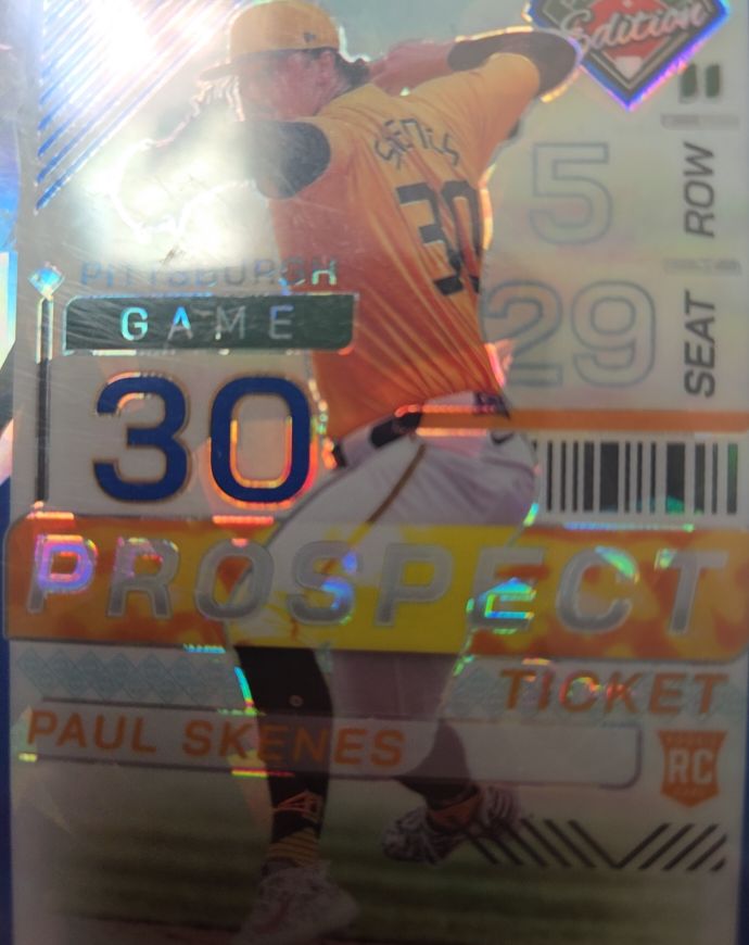 2024 Panini Prospect Edition #30 Paul Skenes — front