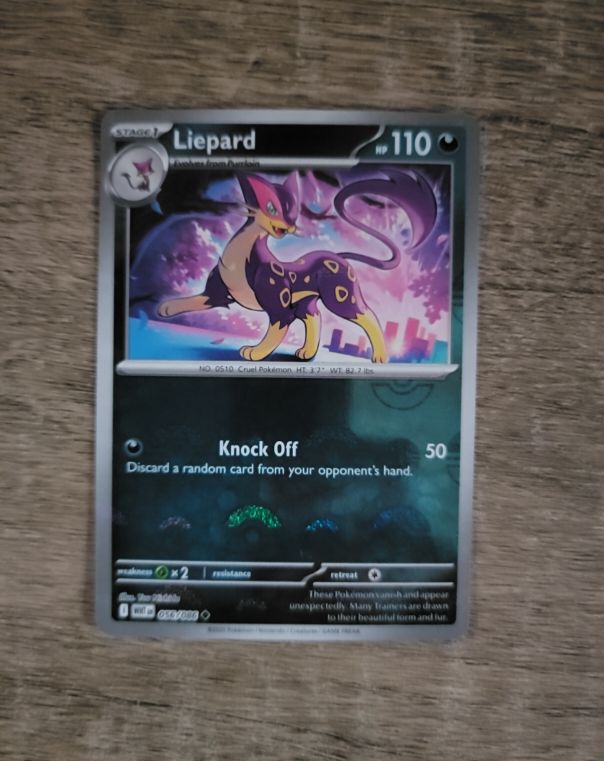 2022 Pokémon SV: White Flare #056 Liepard — front