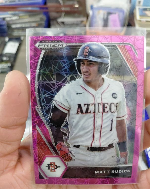 2021 Panini Prizm Draft Picks #PDP216 Matt Rudick — front