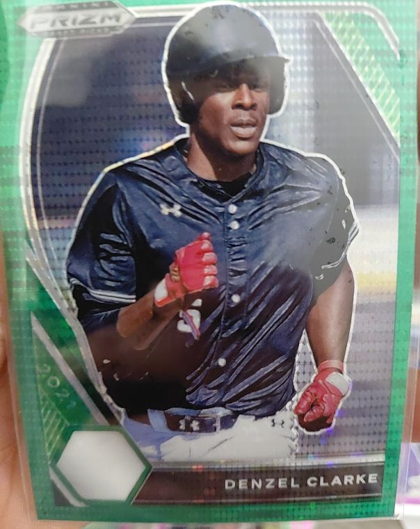 2021 Panini Prizm Draft Picks #PDP127 Denzel Clarke — front