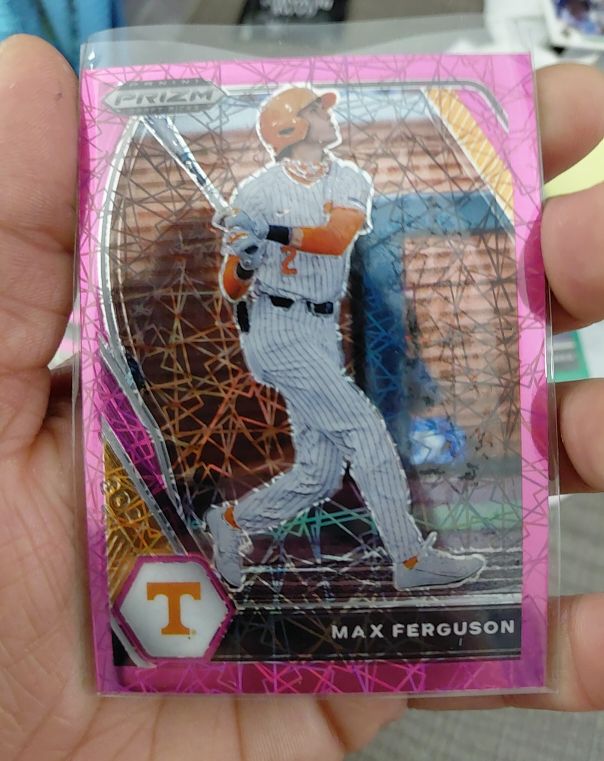 2021 Panini Prizm Draft Picks #PDP160 Max Ferguson — front