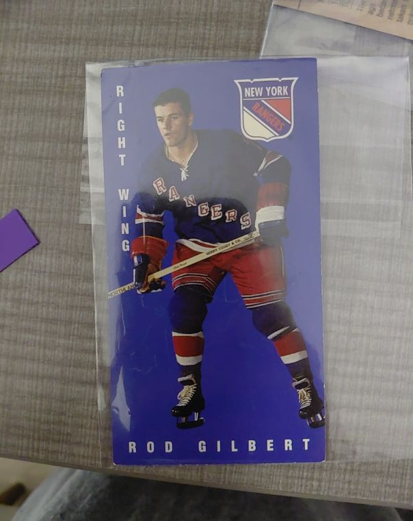1964 Parkhurst Tall Boys N-1 Rod Gilbert — front