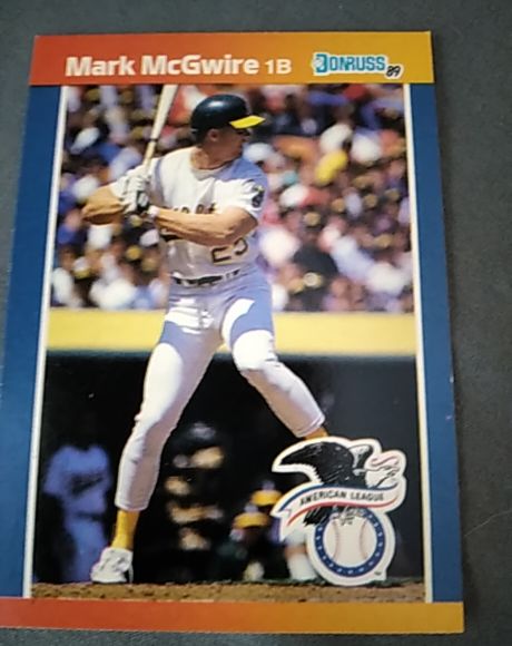 1989 Donruss All-Stars #1 Mark McGwire — front