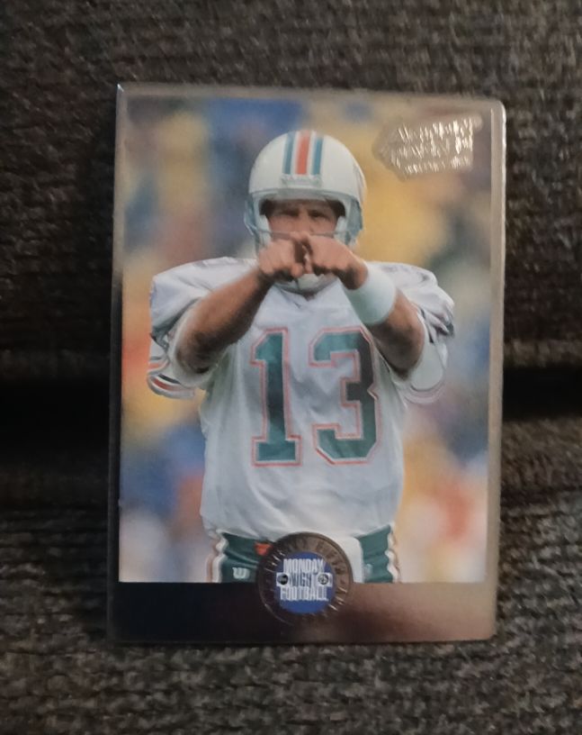 1994 Action Packed Monday Night Football - Silver #10S Dan Marino — front