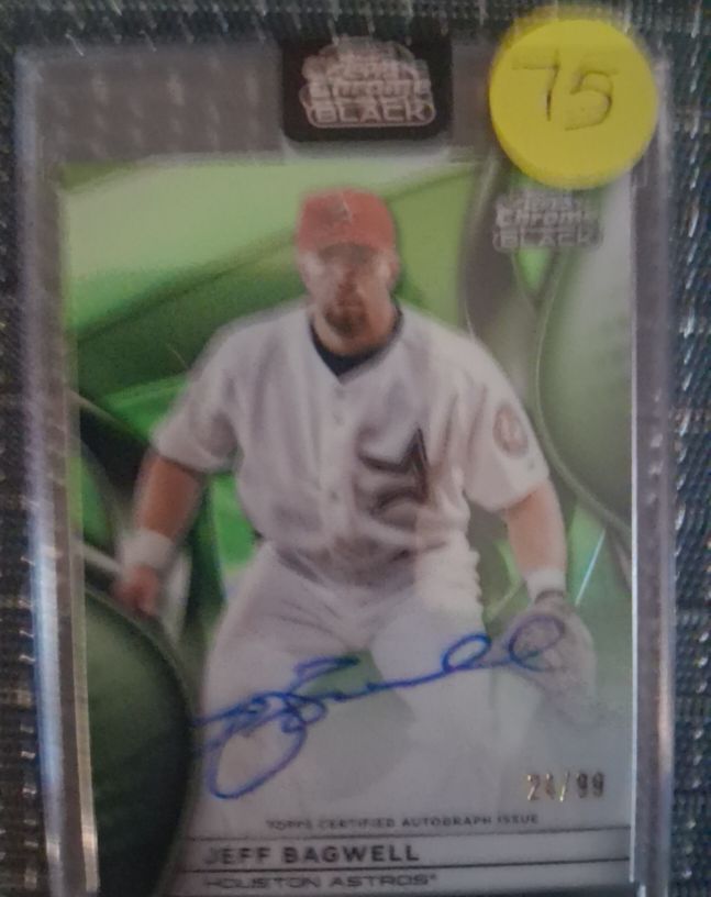 2003 Topps Chrome Black #28 Jeff Bagwell — front