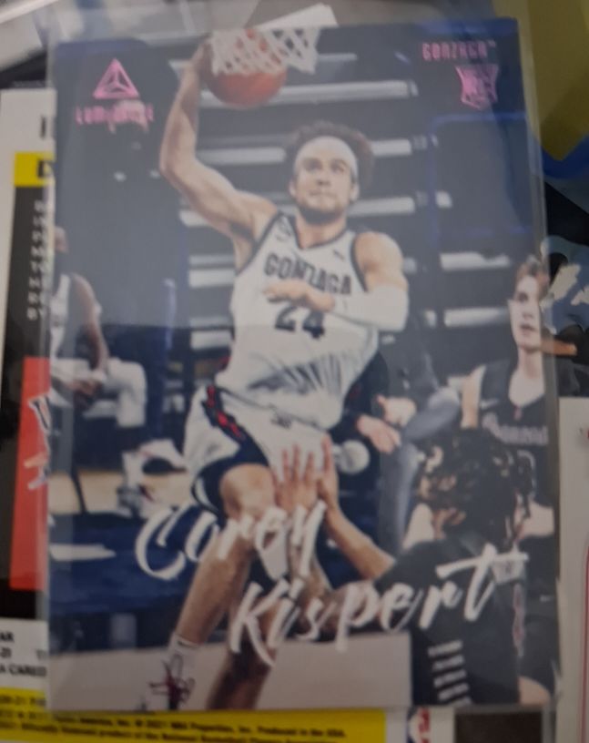 2021-22 Panini Chronicles Draft Picks Luminance #83 Corey Kispert RC — front