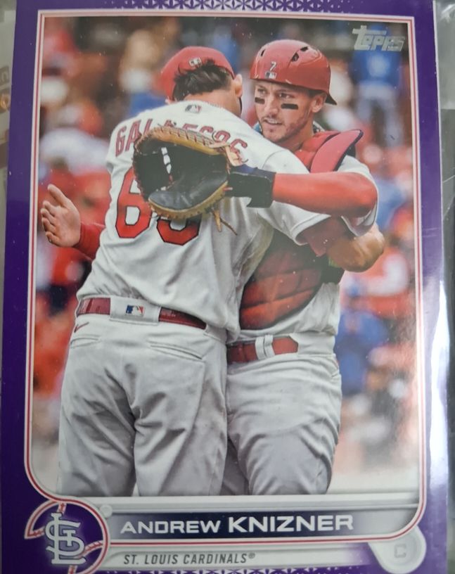 2022 Topps Update #US329 Andrew Knizner — front