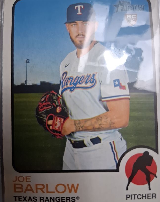 2022 Topps Heritage #92 Joe Barlow — front