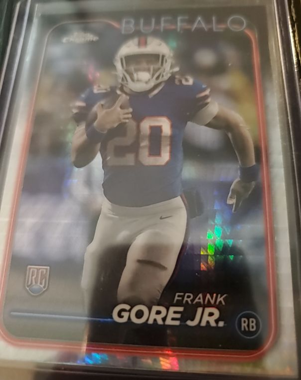2024 Topps Chrome #260 Frank Gore Jr. — front