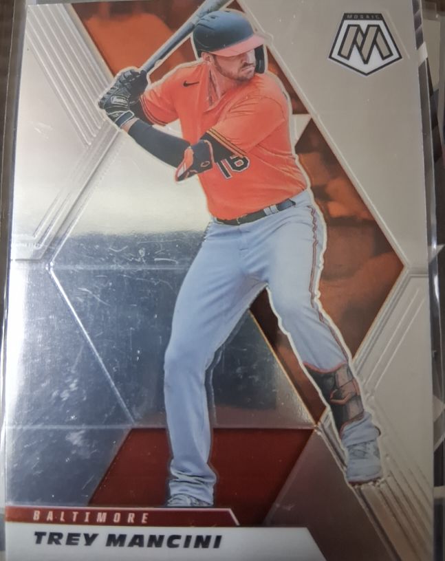 2021 Panini Mosaic Baseball #2 Trey Mancini — front