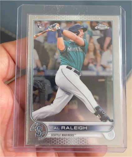 2022 Topps Chrome #149 Cal Raleigh — front