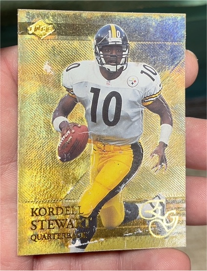 2000 Collectors Edge Gold #GE10 Kordell Stewart — front