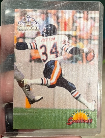 1994 Ted Williams Roger Staubach's NFL #WP7 Walter Payton Sweetness — front