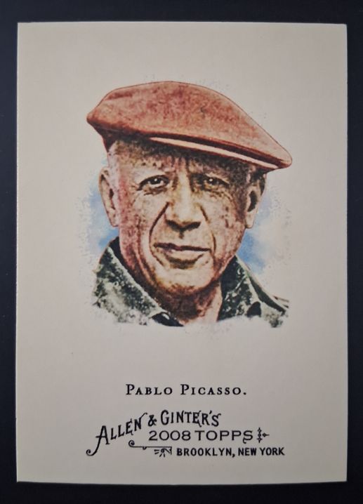 2008 Topps Allen & Ginter #172 Pablo Picasso — front