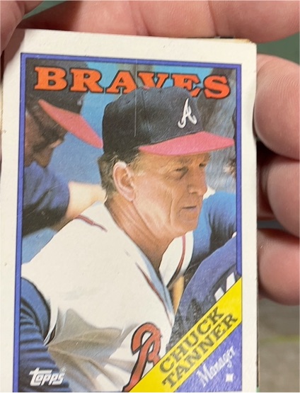 1988 Topps #134 Chuck Tanner — front