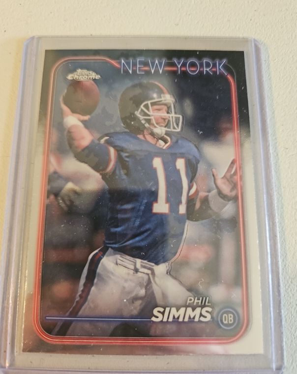 2024 Topps Chrome #140 Phil Simms — front