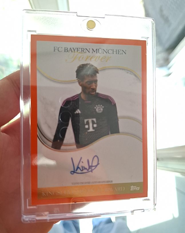 2023 Topps FC Bayern München Forever Kingsley Coman Autograph — front