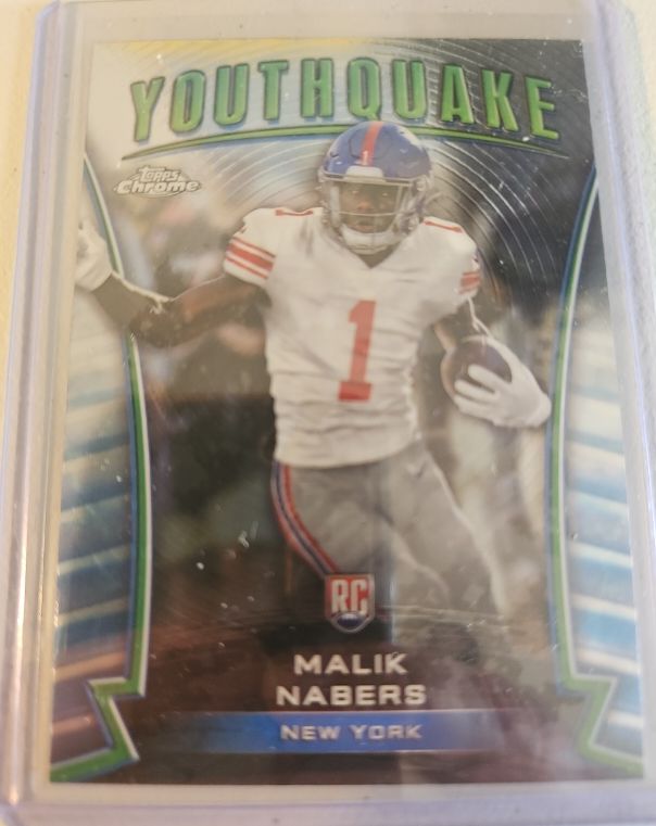 2024 Topps Chrome #Y-5 Malik Nabers Youthquake — front