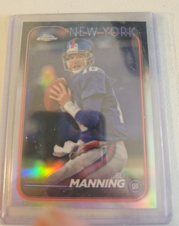 2024 Topps Chrome #138 Eli Manning — front