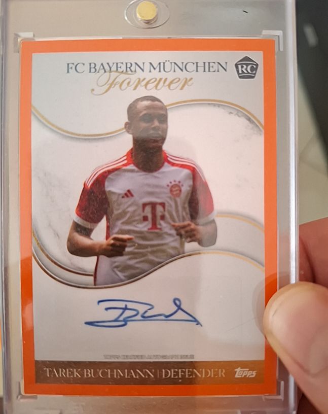 2023 Topps FC Bayern München Forever RC Tarek Buchmann — front