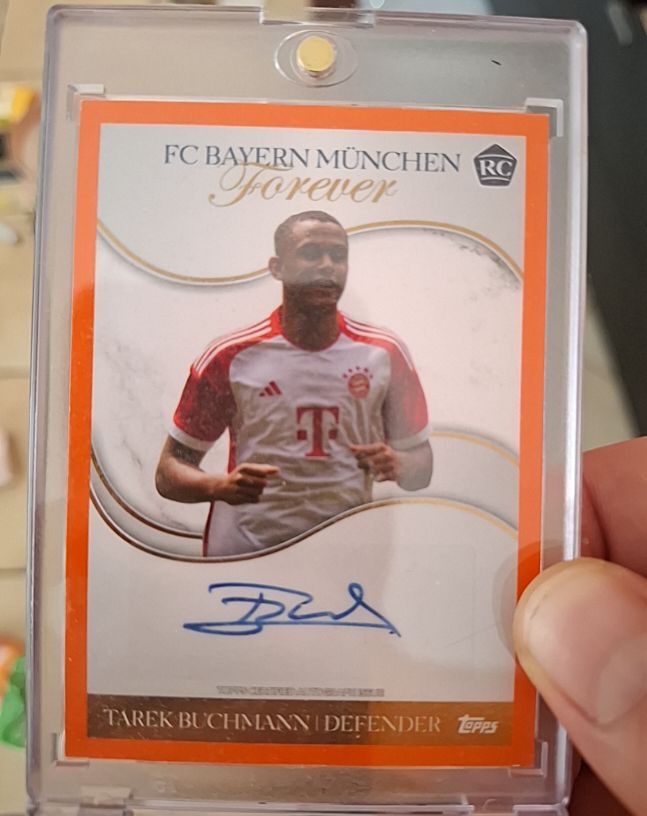 2023 Topps FC Bayern München Forever RC Tarek Buchmann — front