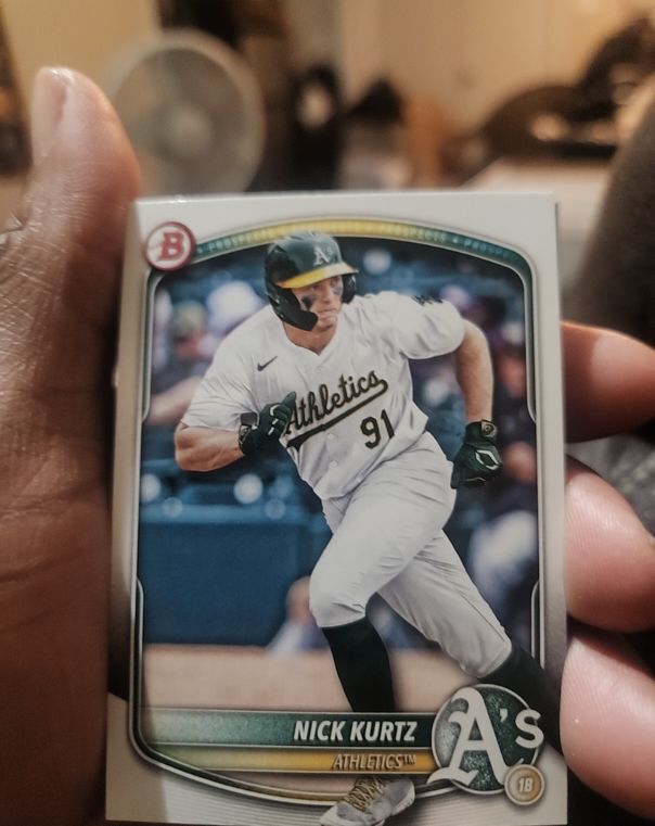 2025 Bowman Prospects #BP-114 Nick Kurtz — front