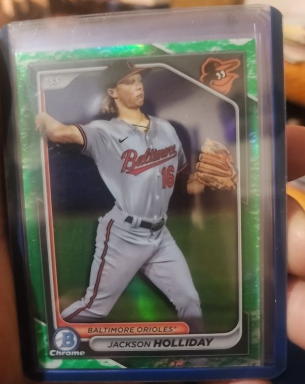 2024 Bowman Chrome Prospects #BCP-47 Jackson Holliday — front
