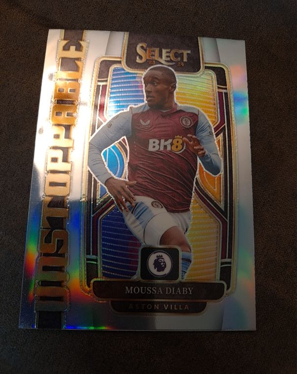 2023-24 Panini Select Premier League #3 Moussa Diaby Unstoppable — front