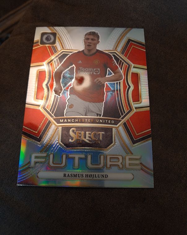 2023-24 Panini Select Premier League #28 Rasmus Højlund — front