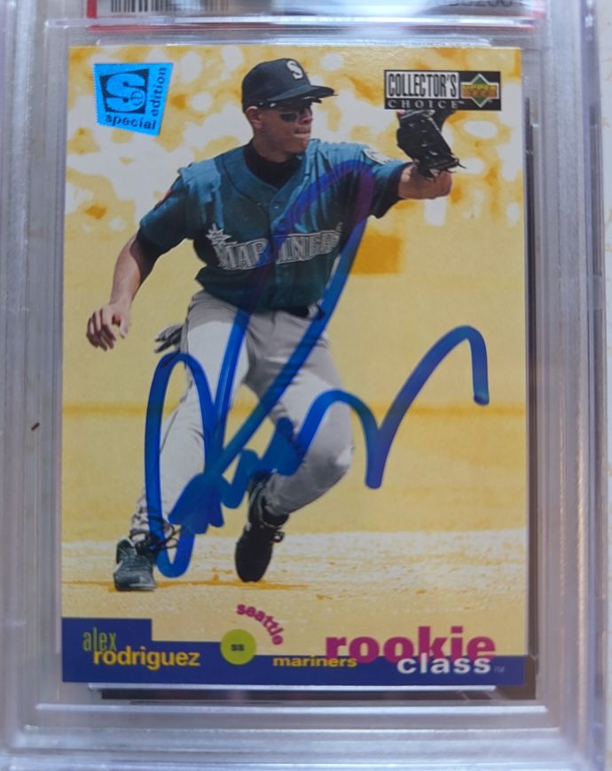 1995 Upper Deck Collector's Choice SE #9 Alex Rodriguez Rookie Class — front