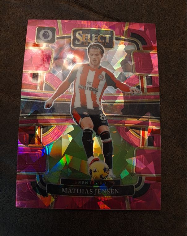 2023-24 Panini Select Premier League #16 Mathias Jensen — front