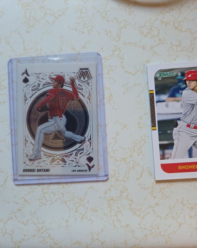 2022 Panini Mosaic Aces #A-2 Shohei Ohtani — front