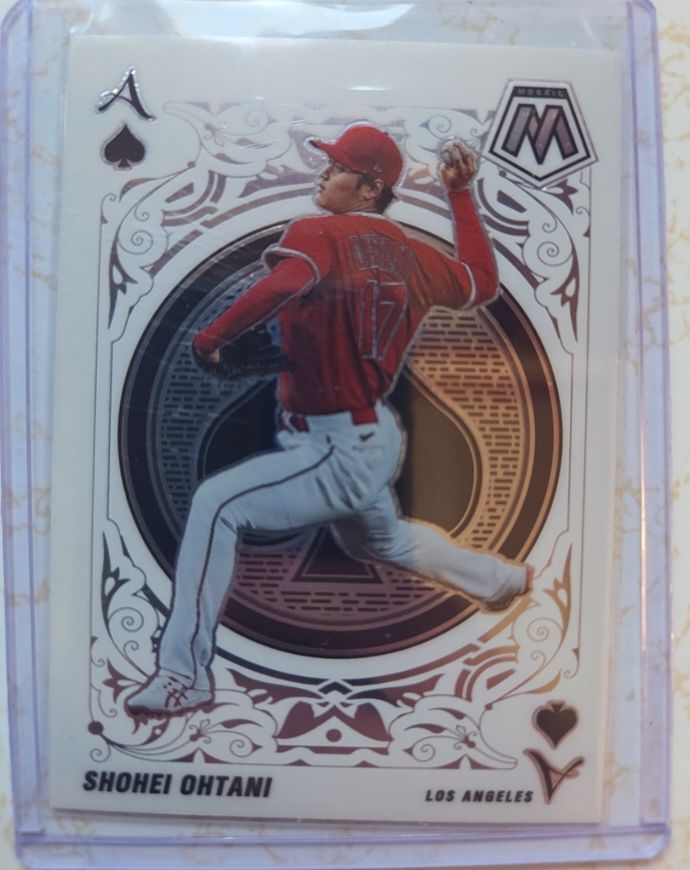 2022 Panini Mosaic Aces #A-2 Shohei Ohtani — front