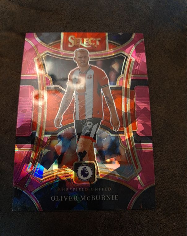 2023-24 Panini Select Premier League Oliver McBurnie — front