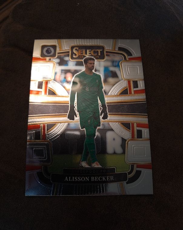 2023-24 Panini Select Premier League Terrace Alisson Becker — front