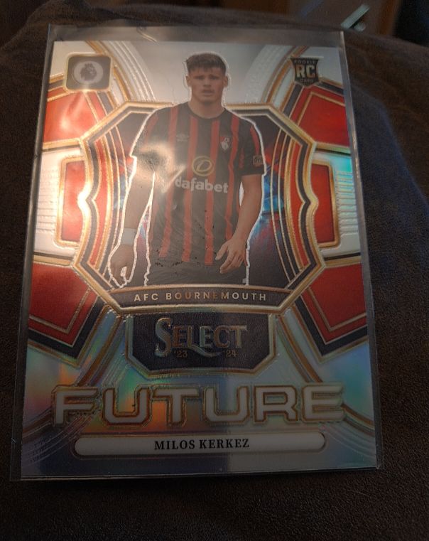 2023-24 Panini Select Premier League #1 Milos Kerkez Select Future — front