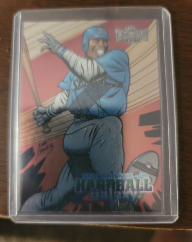 1998 Fleer Metal Universe #206 Ken Griffey Jr. Hardball Galaxy — front