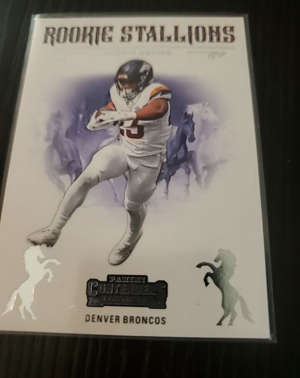 2024 Panini Contenders Rookie Stallions #22 Audric Estime — front