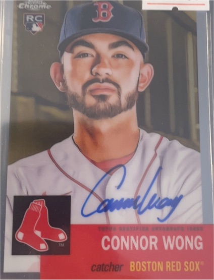 2022 Topps Chrome Platinum Anniversary #31 Connor Wong — front