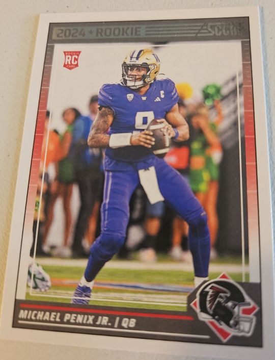 2024 Panini Score #323 Michael Penix Jr. — front