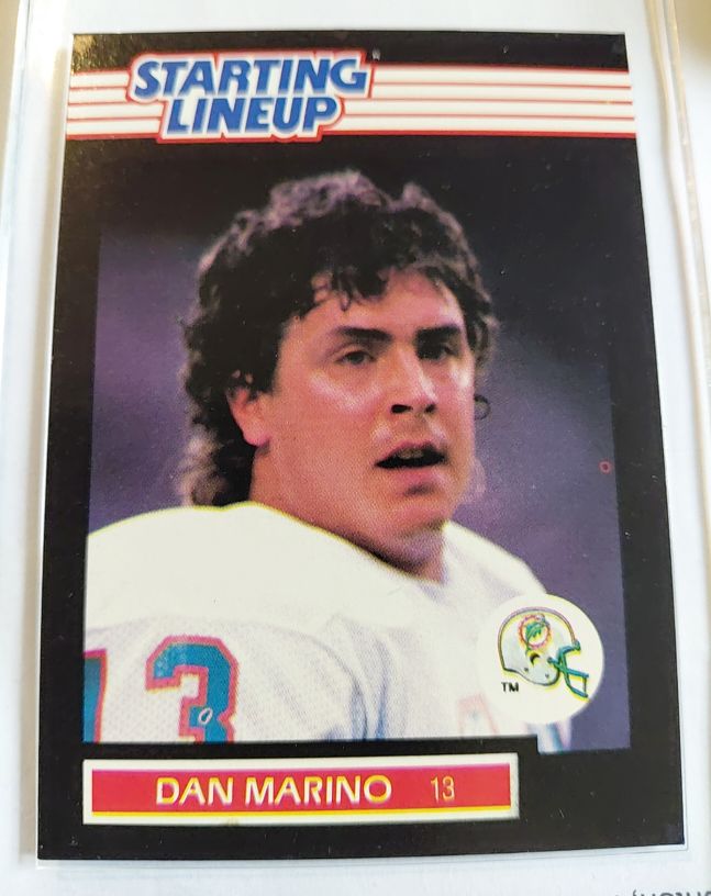 1989 Starting Lineup #13 Dan Marino — front