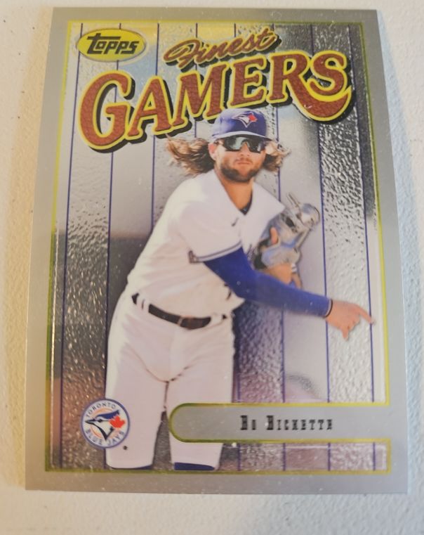 2023 Topps Finest Flashbacks Gamers #134 Bo Bichette — front
