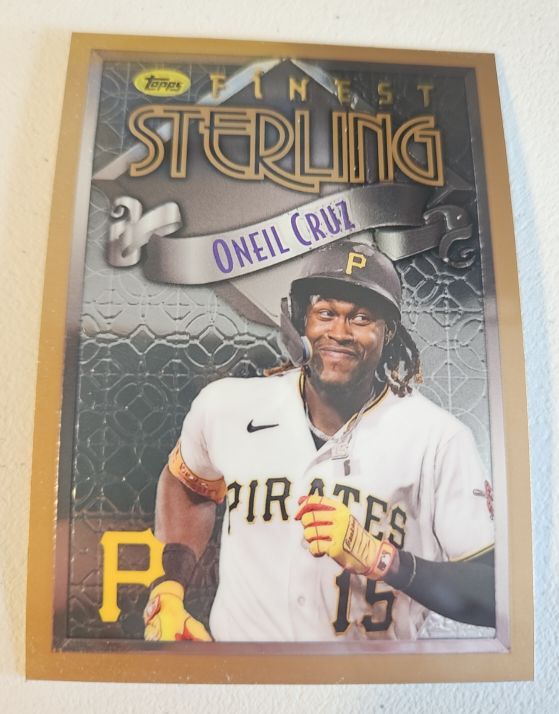2023 Topps Finest Flashbacks Sterling #100 Oneil Cruz — front